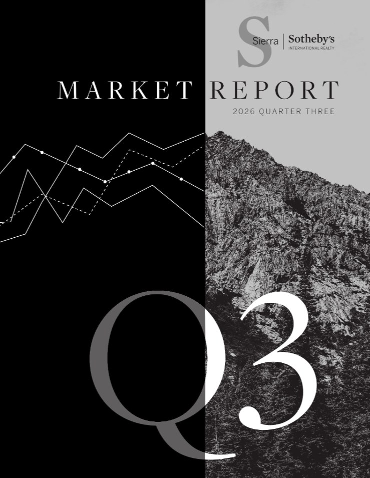 Cover of the Sierra Sotheby’s International Realty Q3 2026 Market Report